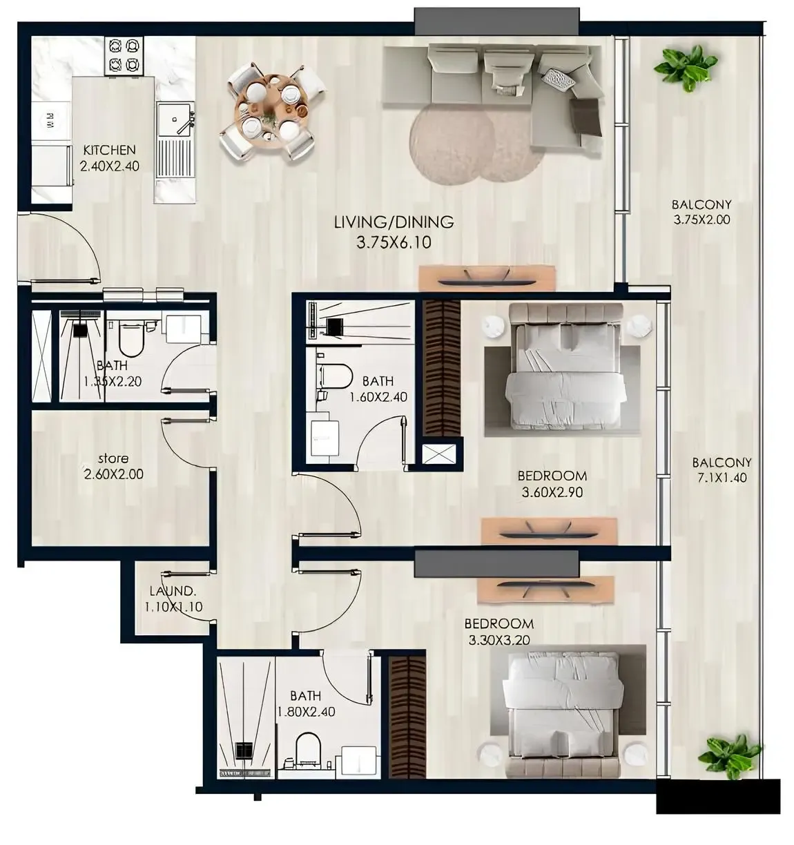 Vision Developments Verde by Vision floor plan