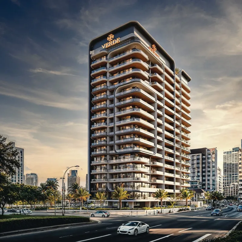 Exterior at Verde by Vision in Dubai Sports City Dubai
