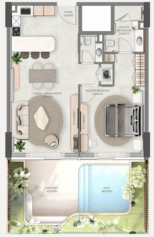 Ahmadyar Real Estate Development Vestoria Bay floor plan