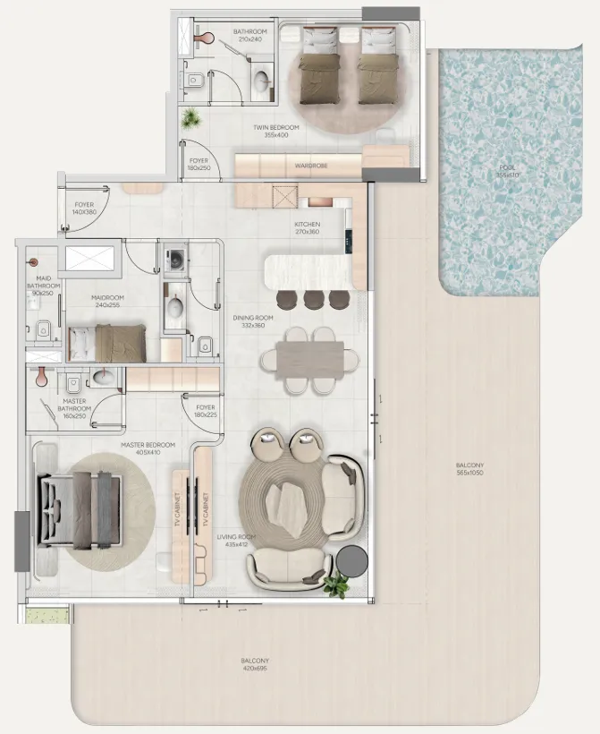 Ahmadyar Real Estate Development Vestoria Bay floor plan