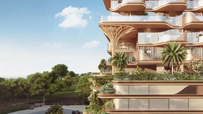 Exterior at Vestoria Bay in Dubai Islands Dubai
