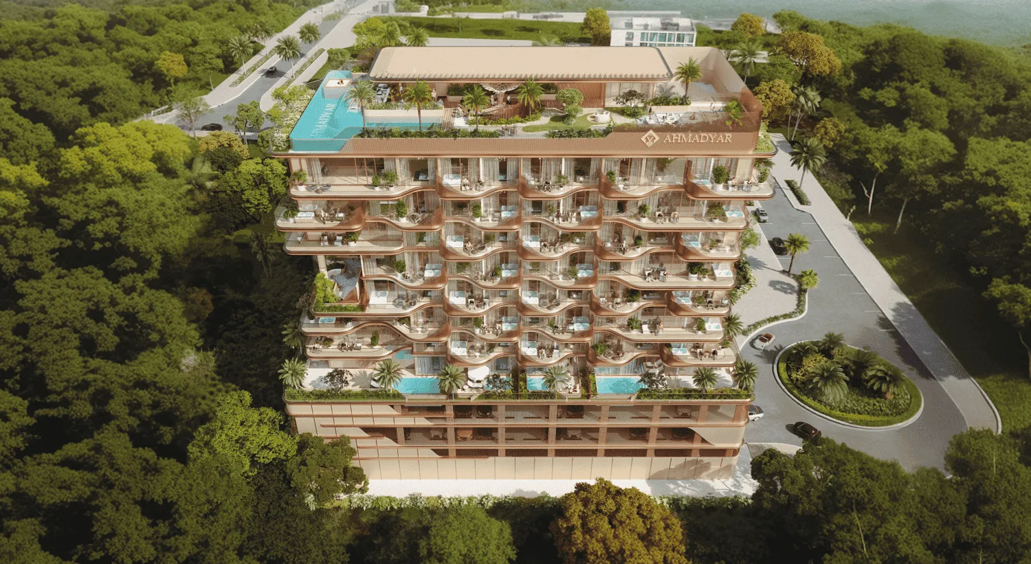 Exterior at Vestoria Bay in Dubai Islands Dubai