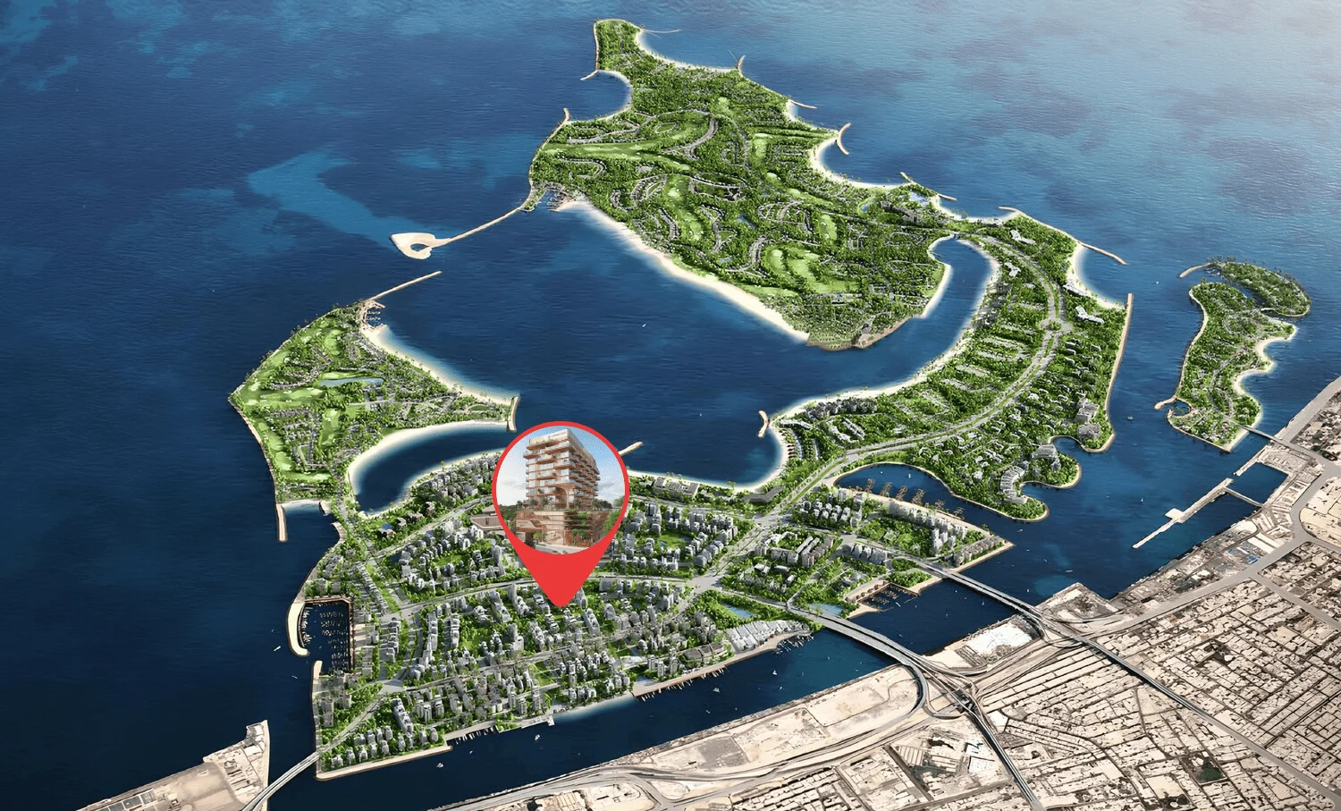 Ahmadyar Real Estate Development Vestoria Bay master plan