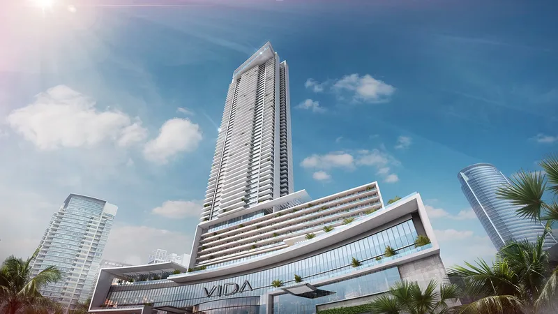 Exterior at Vida Dubai Marina in Dubai Marina Dubai