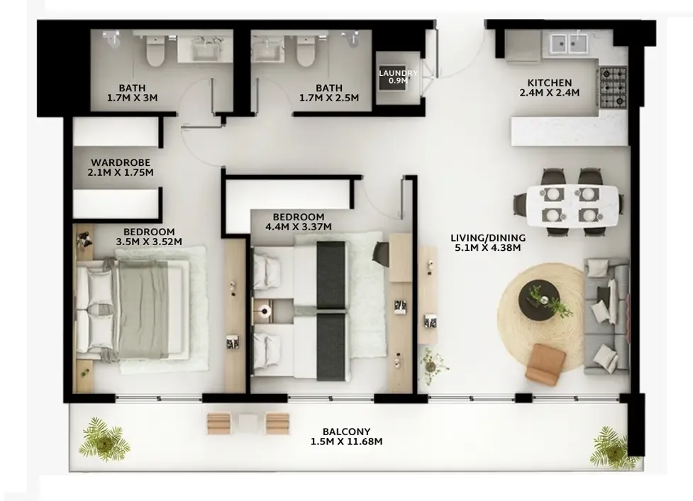 Vantage Ventures Viera Residences floor plan