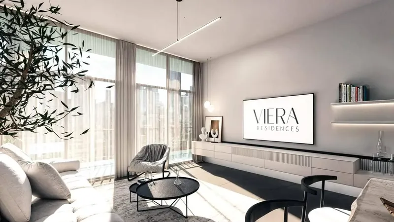 Interior at Viera Residences in Dubai Production City Dubai