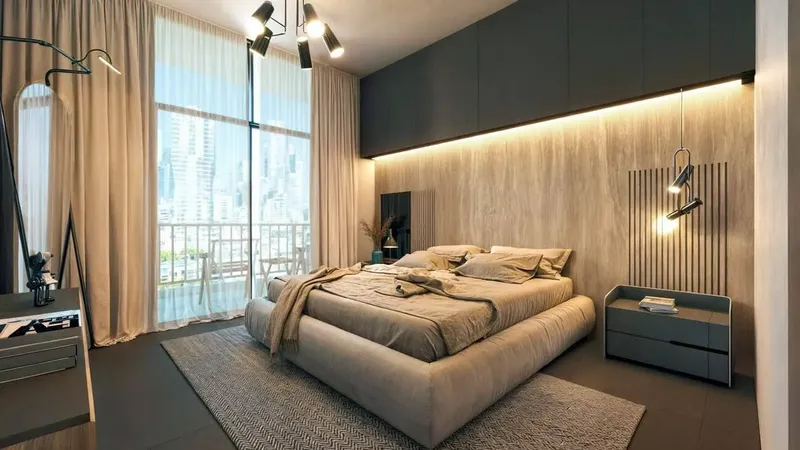 Interior at Viera Residences in Dubai Production City Dubai