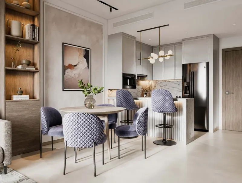 Interior at Views VII by Golden Woods in Dubai South Dubai
