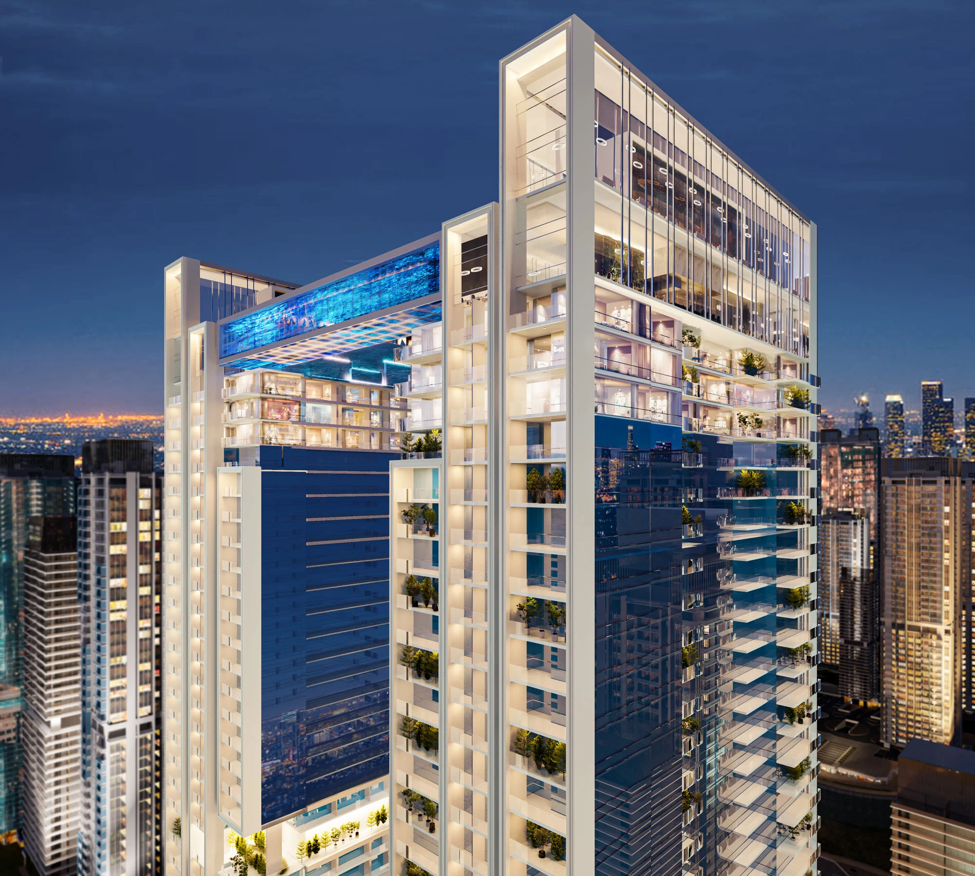 Exterior at Viewz in JLT (Jumeirah Lake Towers) Dubai