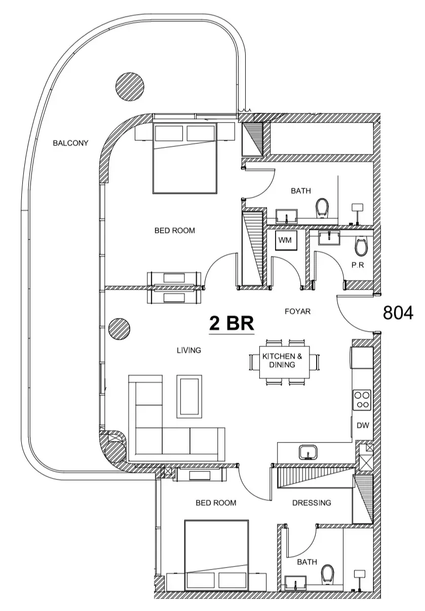 Mr. Eight Development Villa Del Brunello floor plan