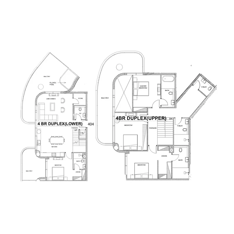 Mr. Eight Development Villa Del Brunello floor plan