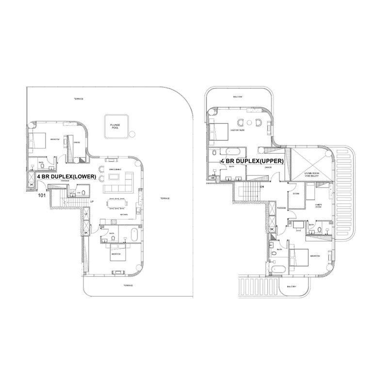 Mr. Eight Development Villa Del Brunello floor plan