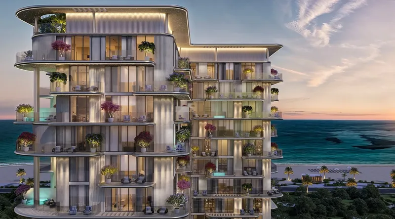 Exterior at Villa Del Brunello in Dubai Islands Dubai