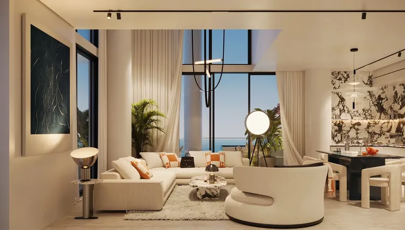Interior at Villa Del Brunello in Dubai Islands Dubai
