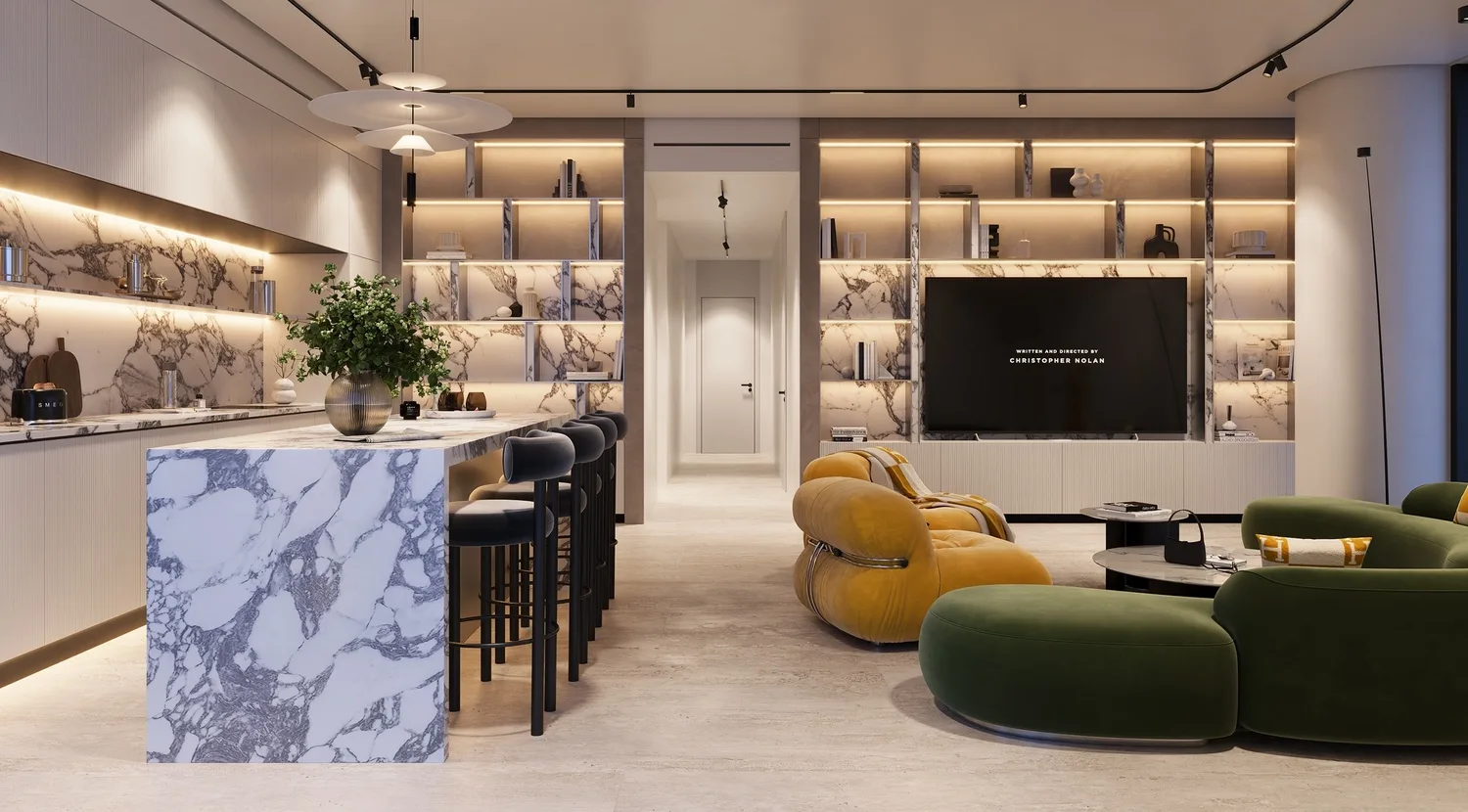 Mr. Eight Development Villa Del Brunello Interior