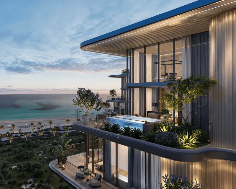 Exterior at Villa Del Divos in Dubai Islands Dubai