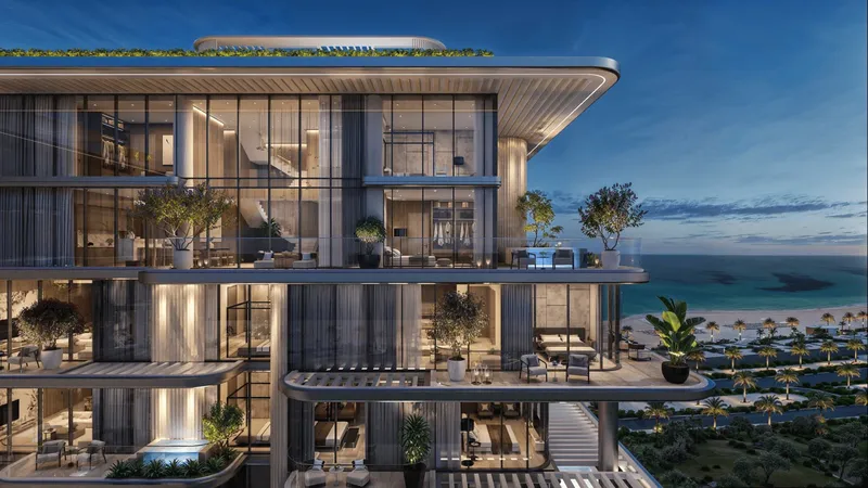 Exterior at Villa Del Divos in Dubai Islands Dubai