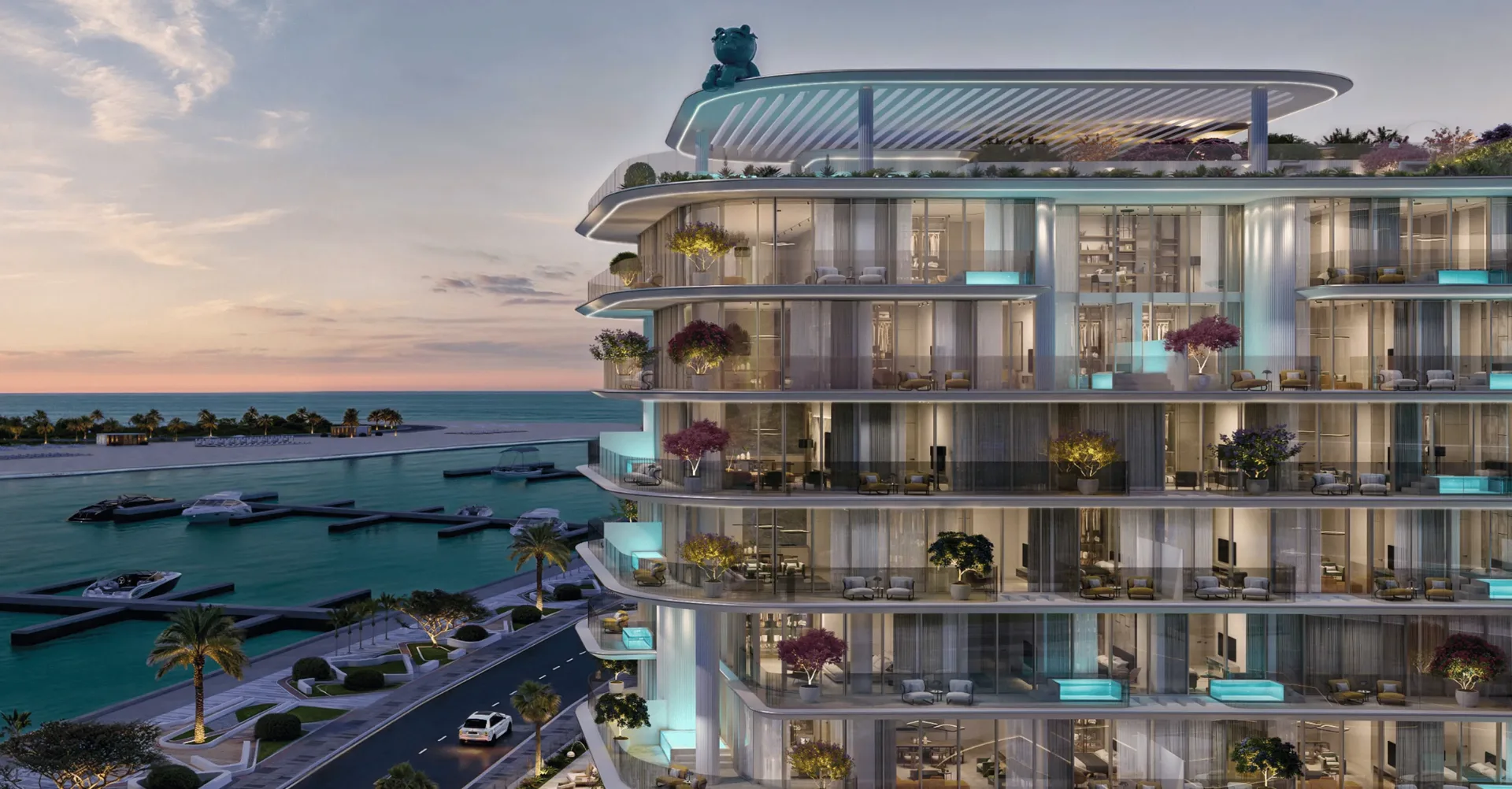 Exterior at Villa Del Garda in Dubai