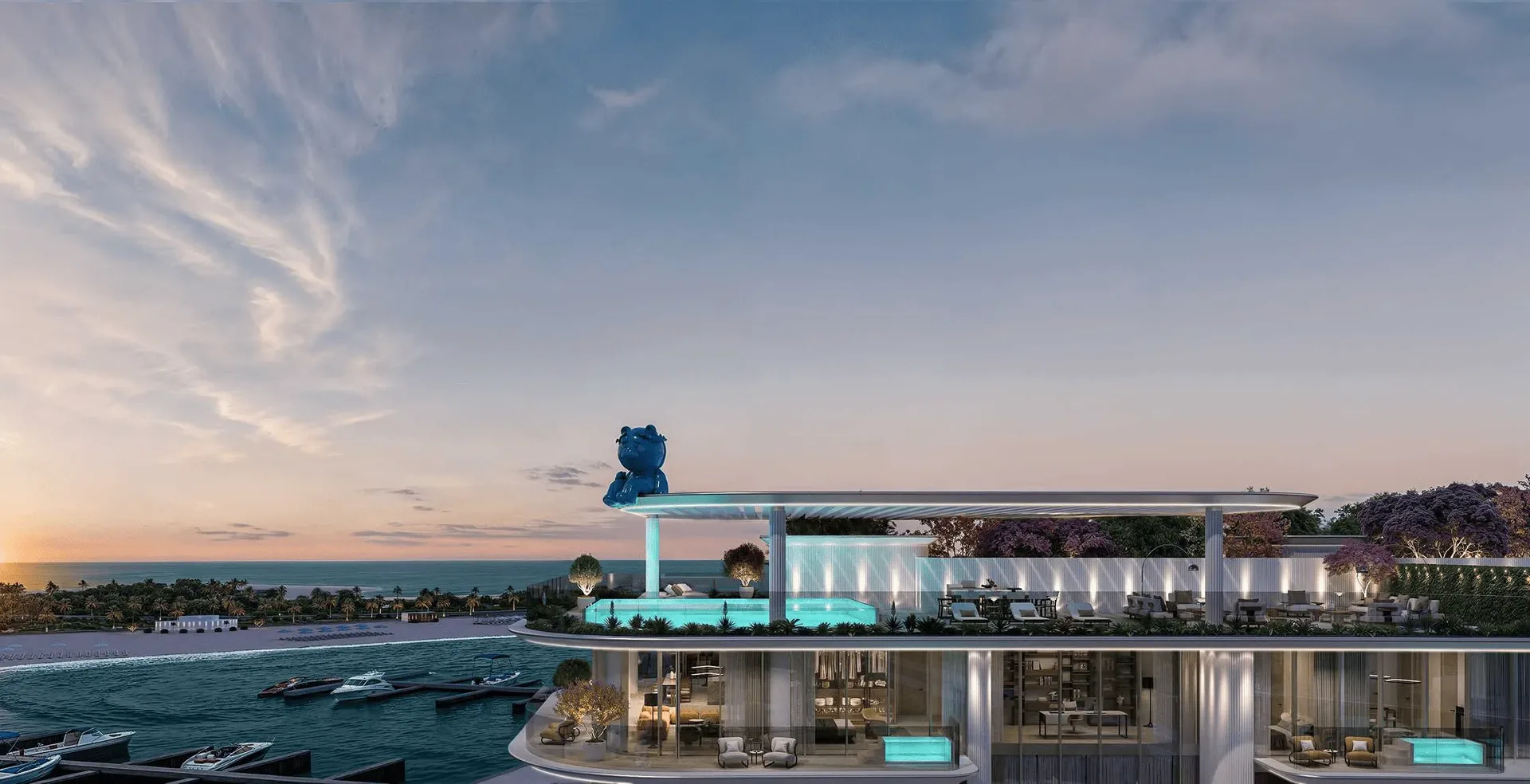 Exterior at Villa Del Garda in Dubai