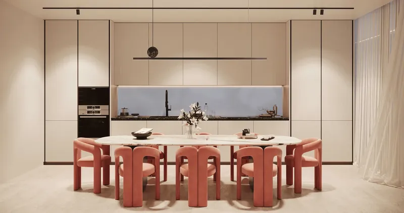 Interior at Villa Del Garda in Dubai