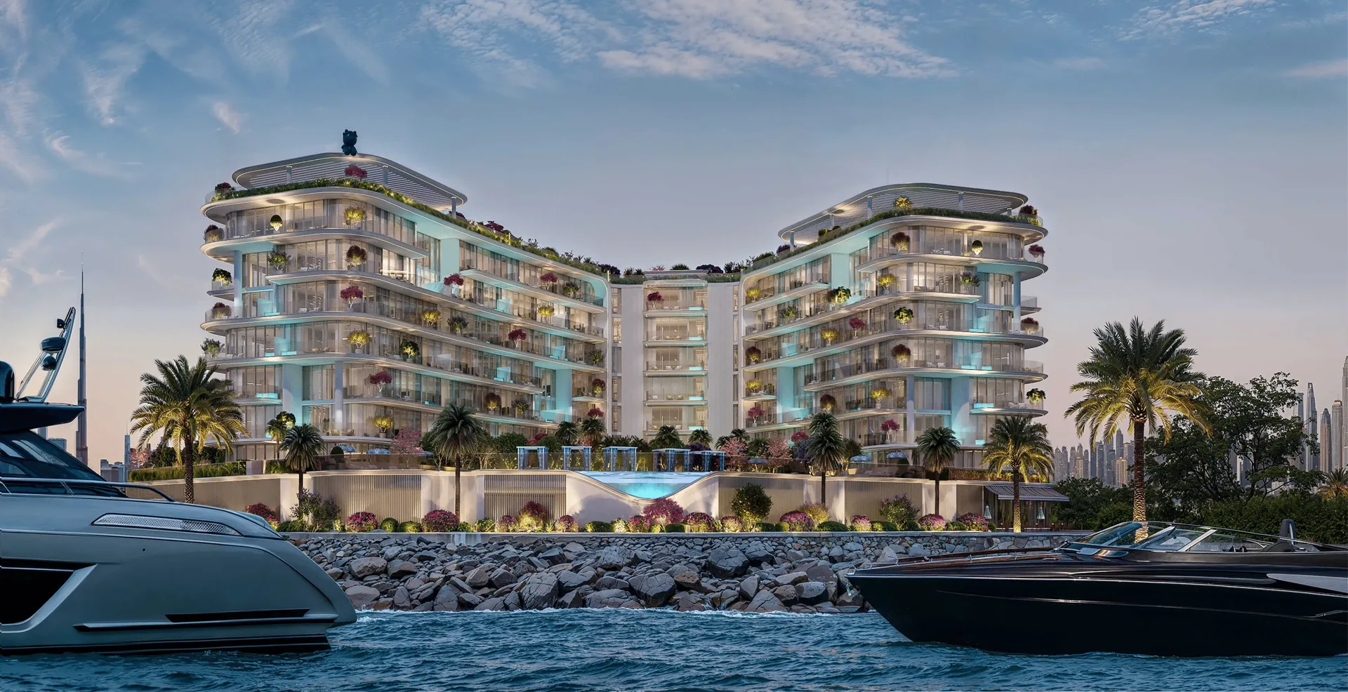 Exterior at Villa Del Garda in Dubai
