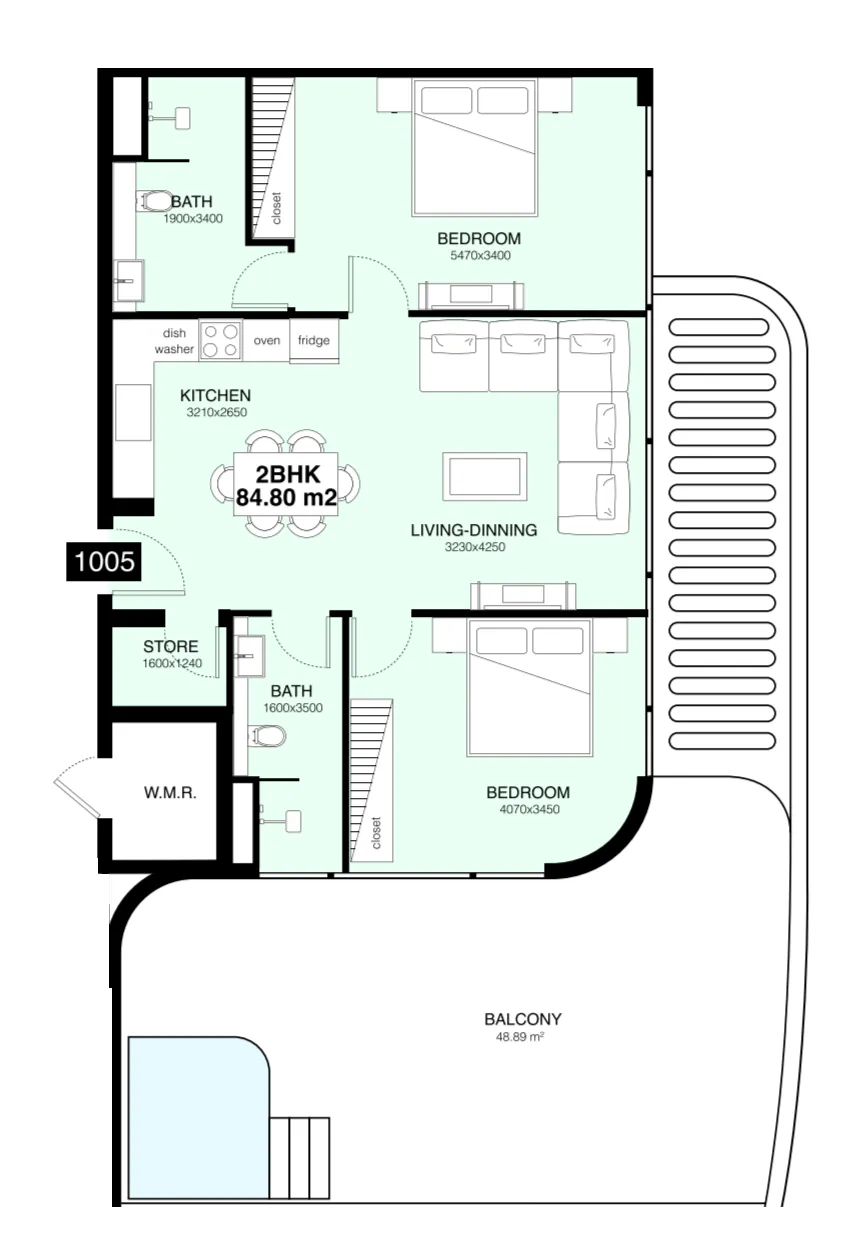 Mr. Eight Development Villa Del Gavi floor plan