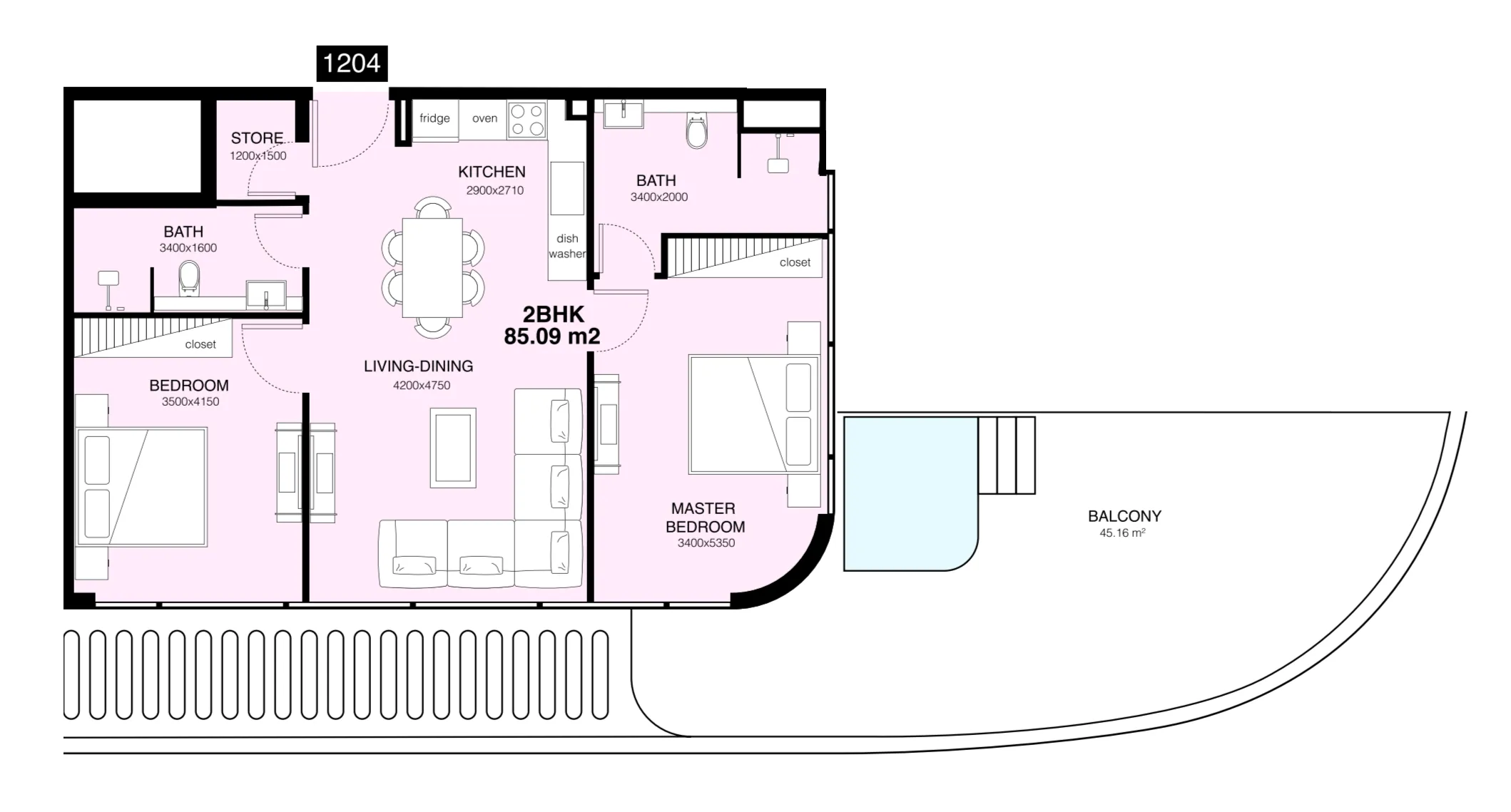 Mr. Eight Development Villa Del Gavi floor plan