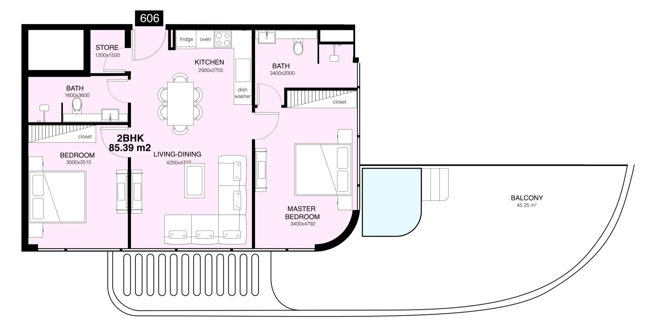 Mr. Eight Development Villa Del Gavi floor plan