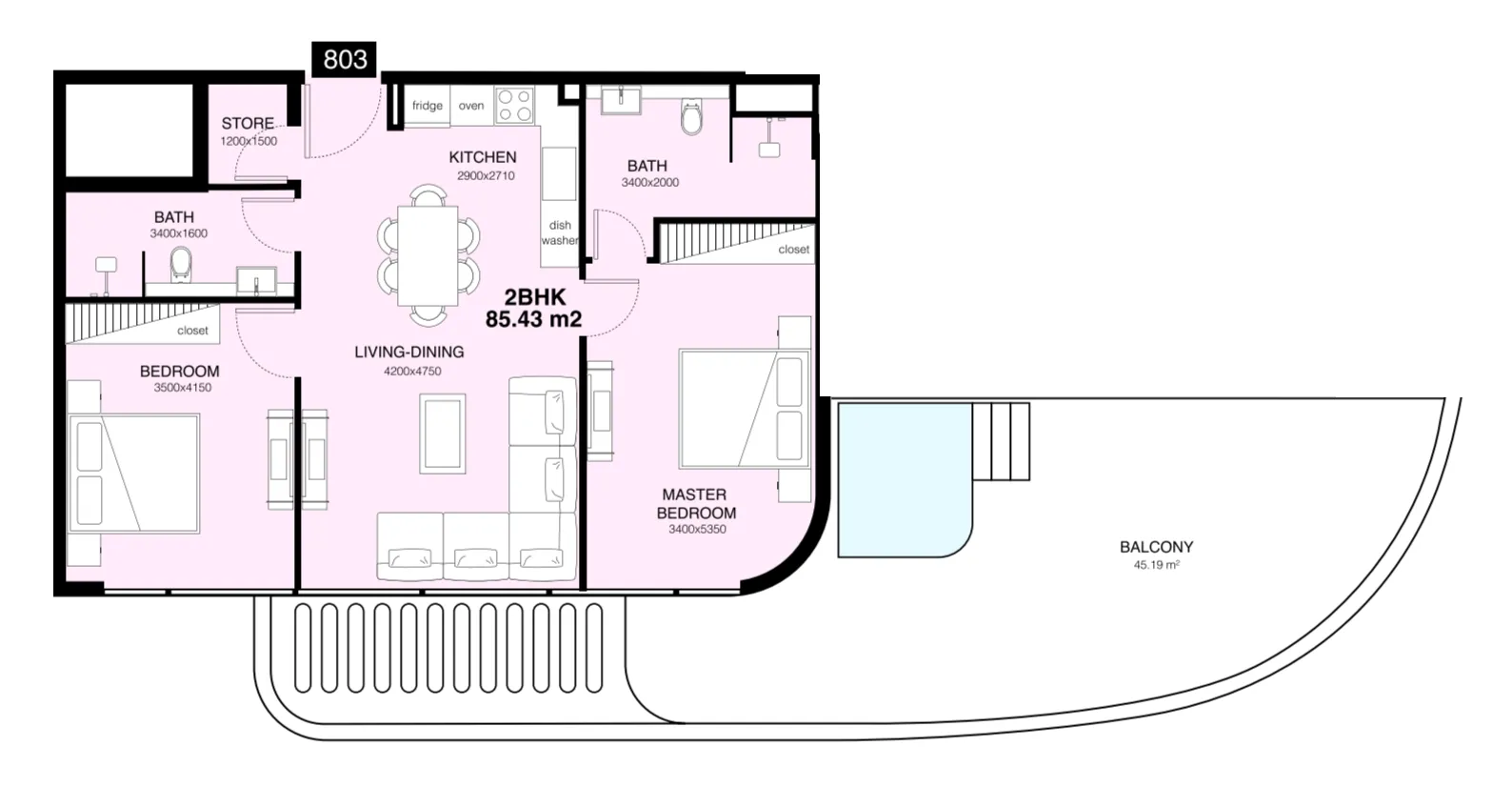 Mr. Eight Development Villa Del Gavi floor plan