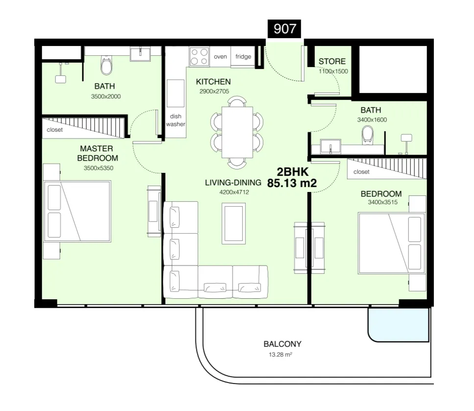 Mr. Eight Development Villa Del Gavi floor plan