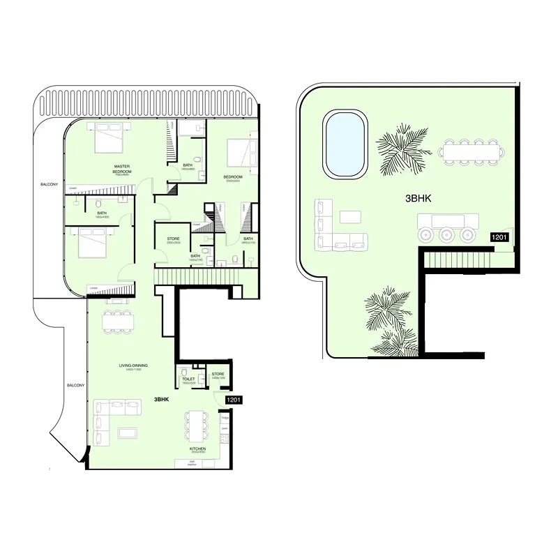 Mr. Eight Development Villa Del Gavi floor plan