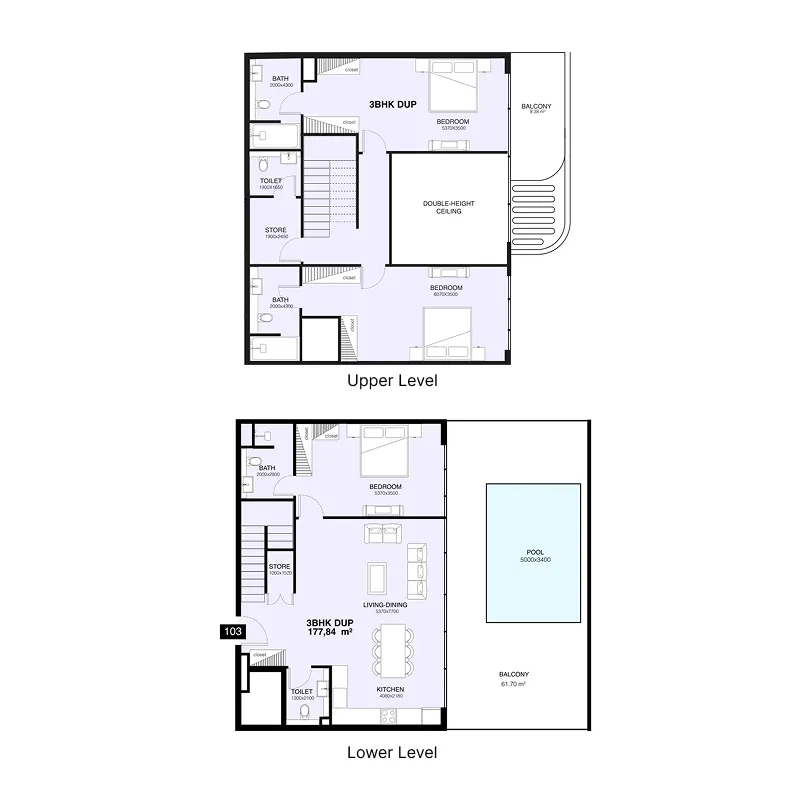 Mr. Eight Development Villa Del Gavi floor plan