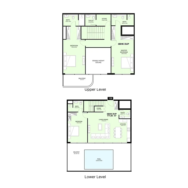 Mr. Eight Development Villa Del Gavi floor plan