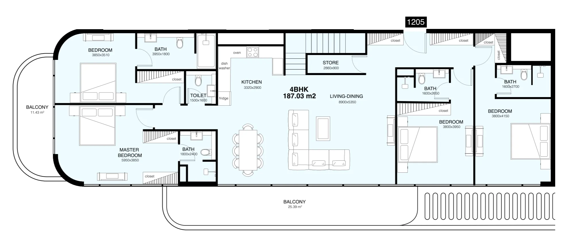 Mr. Eight Development Villa Del Gavi floor plan