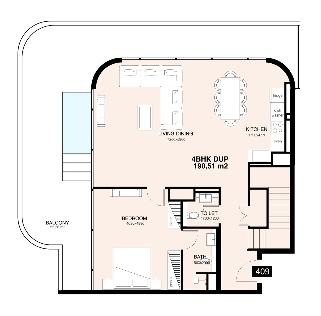 Mr. Eight Development Villa Del Gavi floor plan