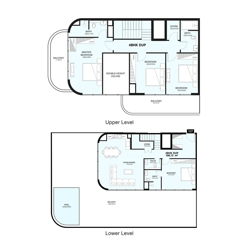 Mr. Eight Development Villa Del Gavi floor plan