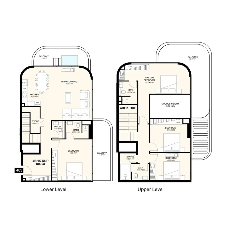 Mr. Eight Development Villa Del Gavi floor plan