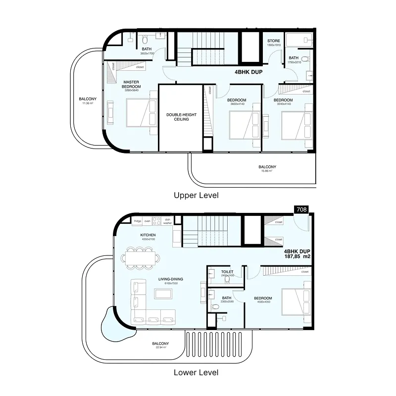 Mr. Eight Development Villa Del Gavi floor plan