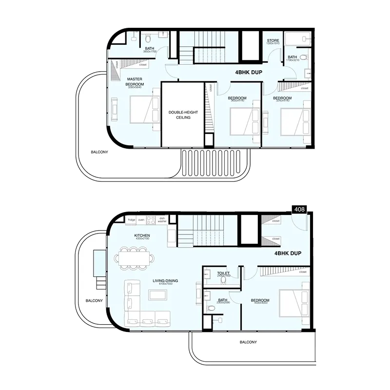 Mr. Eight Development Villa Del Gavi floor plan