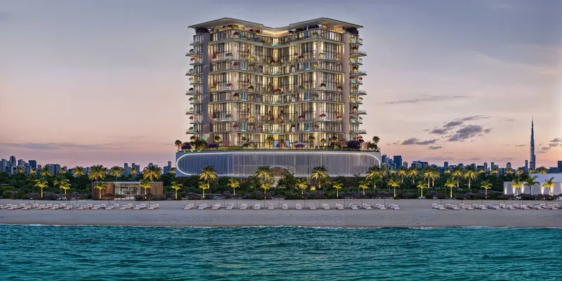 Exterior at Villa Del Gavi in Dubai Islands Dubai
