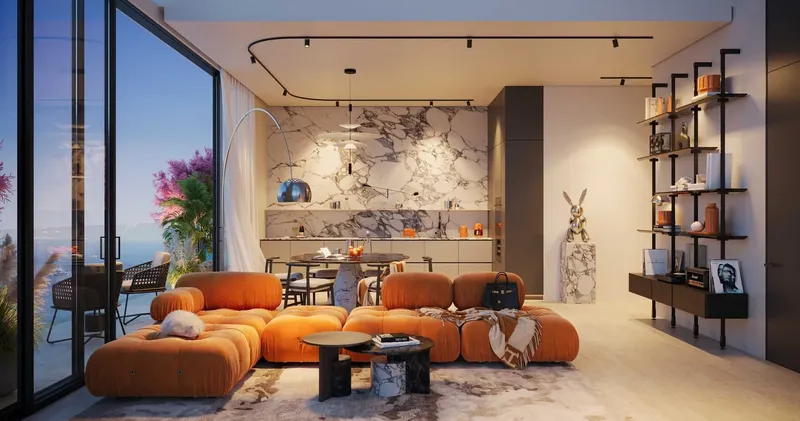 Interior at Villa Del Gavi in Dubai Islands Dubai