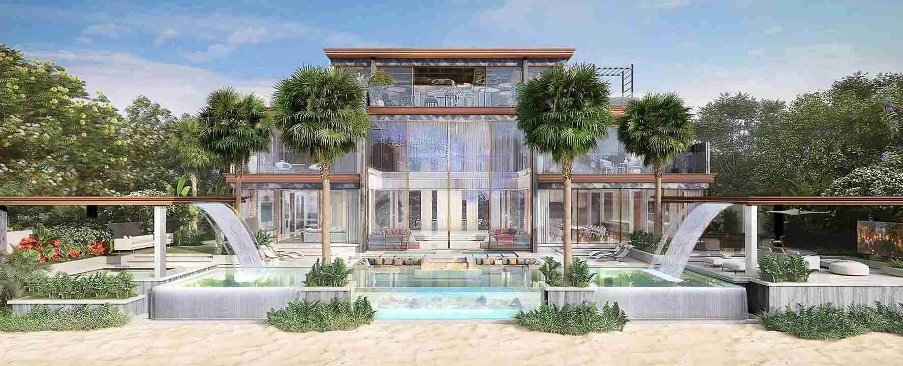 Villa Elaine waterfront residence on Palm Jumeirah, Dubai