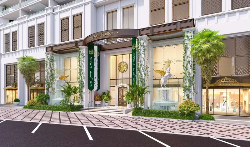 Exterior at Vincitore Aqua Flora in Al Barsha Dubai