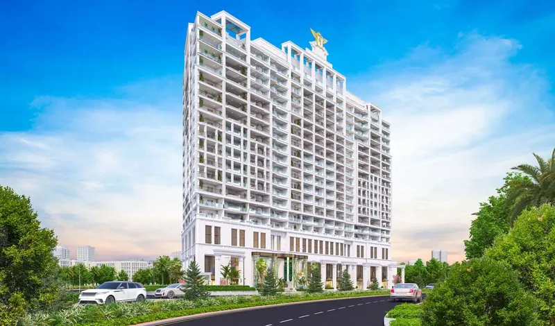Exterior at Vincitore Aqua Flora in Al Barsha Dubai