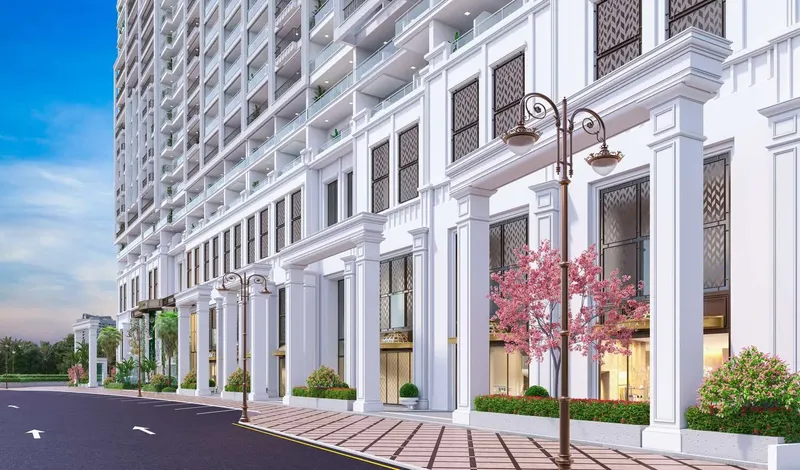 Exterior at Vincitore Aqua Flora in Al Barsha Dubai