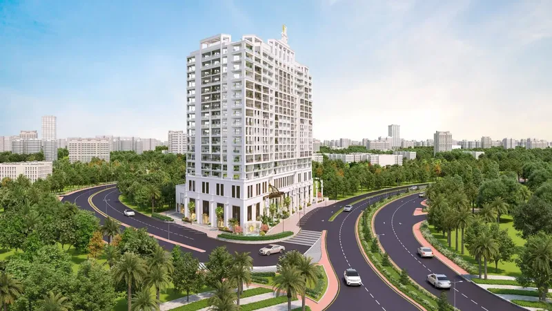 Exterior at Vincitore Aqua Flora in Al Barsha Dubai