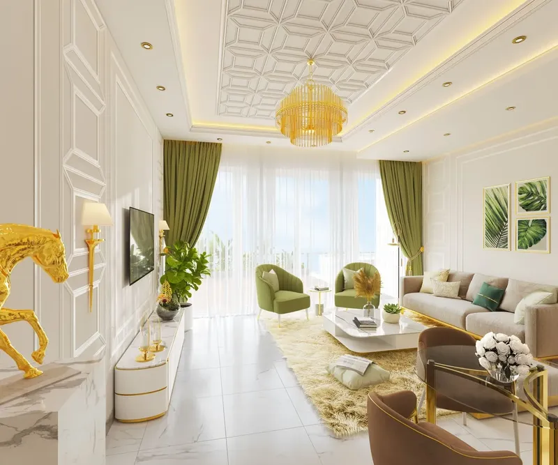 Interior at Vincitore Aqua Flora in Al Barsha Dubai