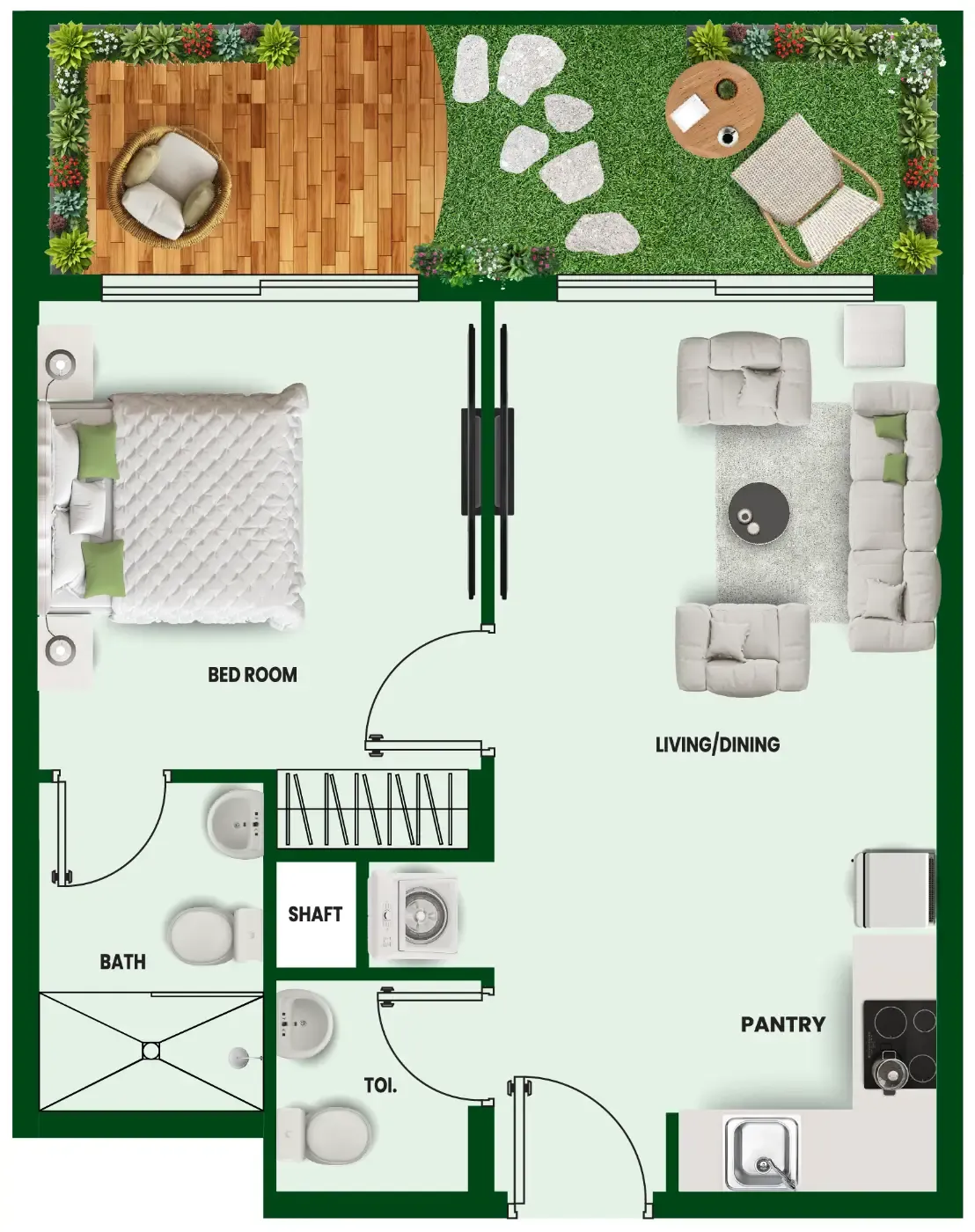 Vincitore Vincitore Wellness Estate floor plan