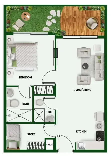 Vincitore Vincitore Wellness Estate floor plan