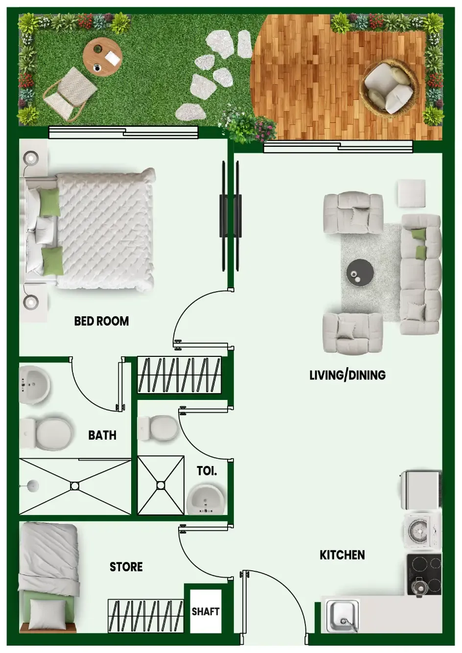 Vincitore Vincitore Wellness Estate floor plan